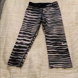 Nike pro running tights !!